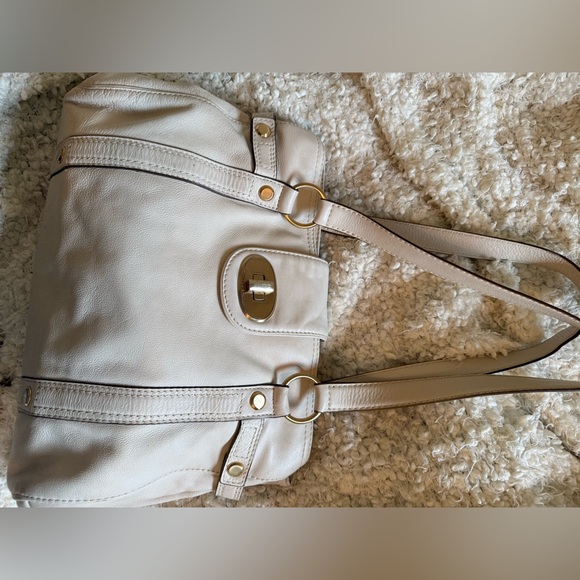 White off-white cream ivory Michael Kors Purse - Picture 4 of 12